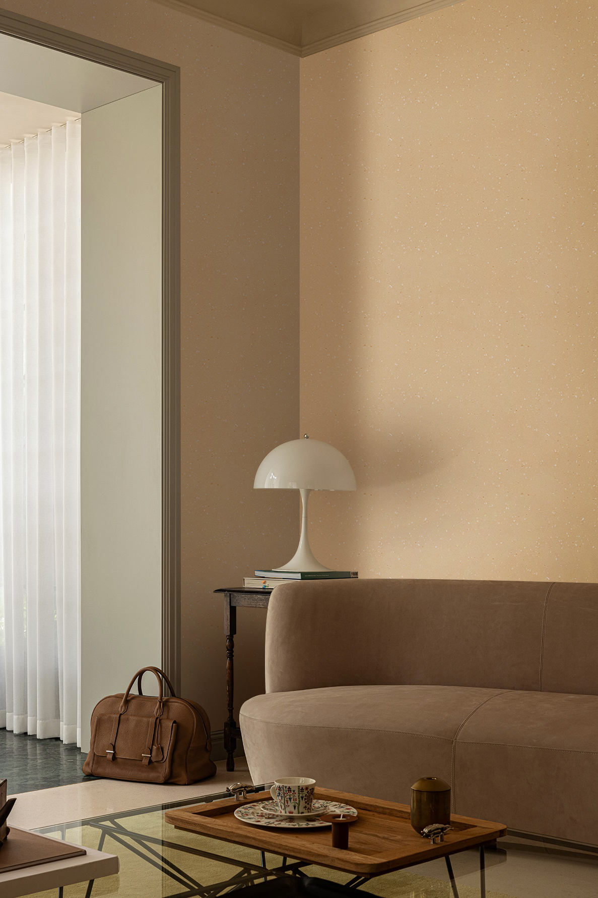 解惑进口莱茵石艺术漆多少钱，彩色效果图及施工流程介绍