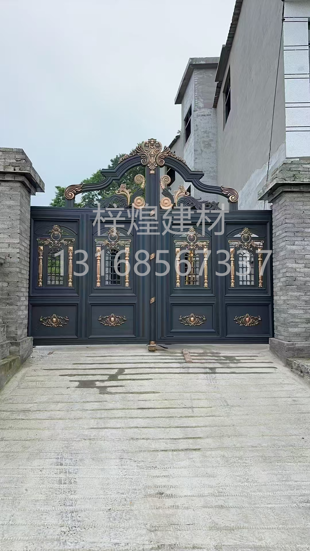 深聊铝艺庭院门加工厂售后，自建房选款式多的铝艺庭院门厂家怎么选