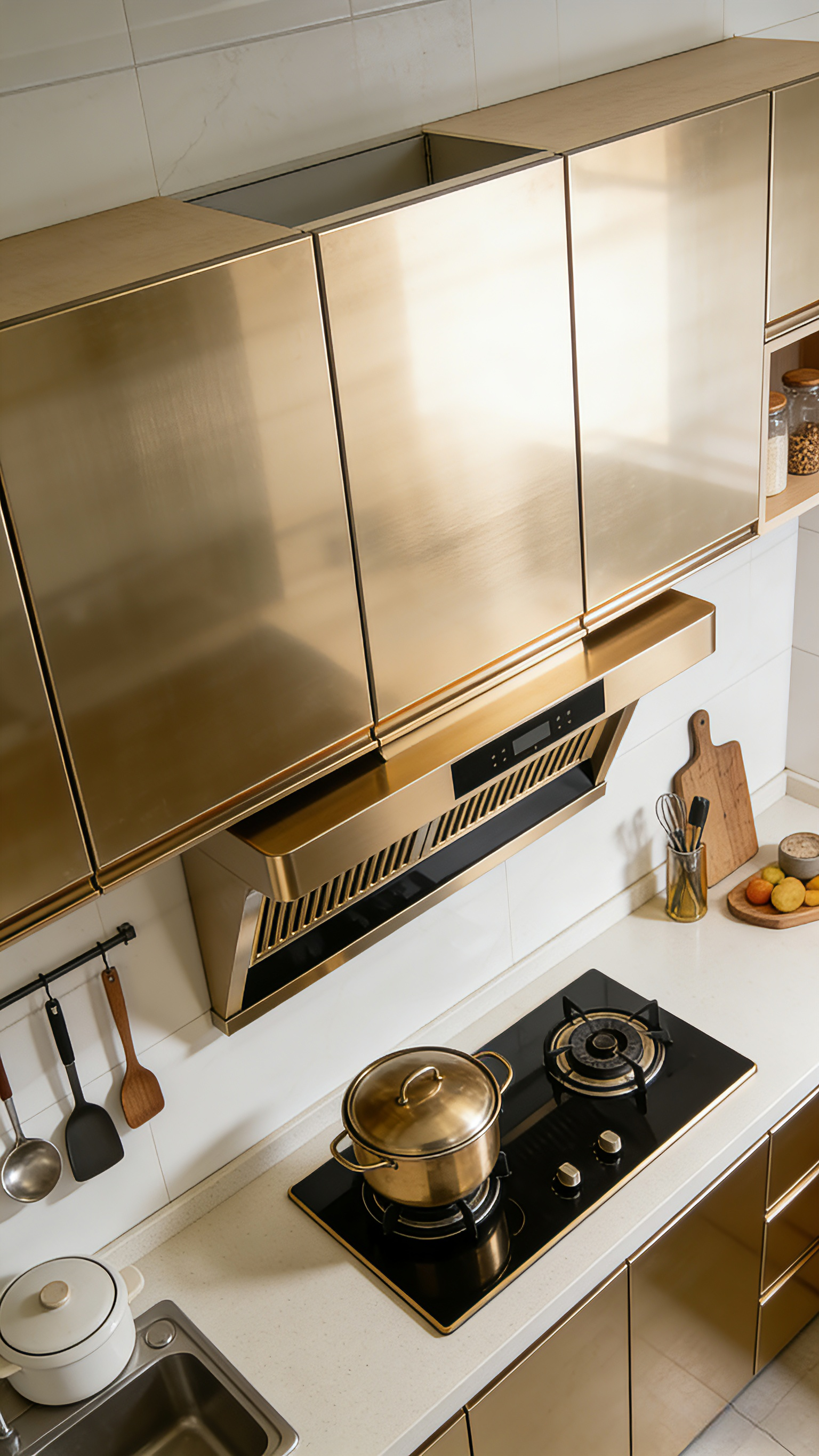 解惑黑钛不锈钢橱柜面板定制，费用怎么收费