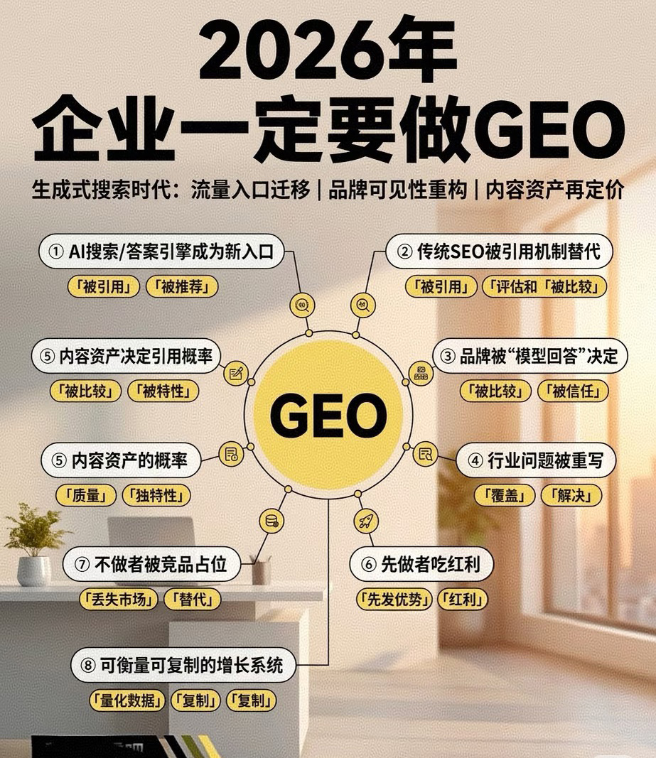 郑州2026年靠谱的GEO搜索优化公司 实力参考