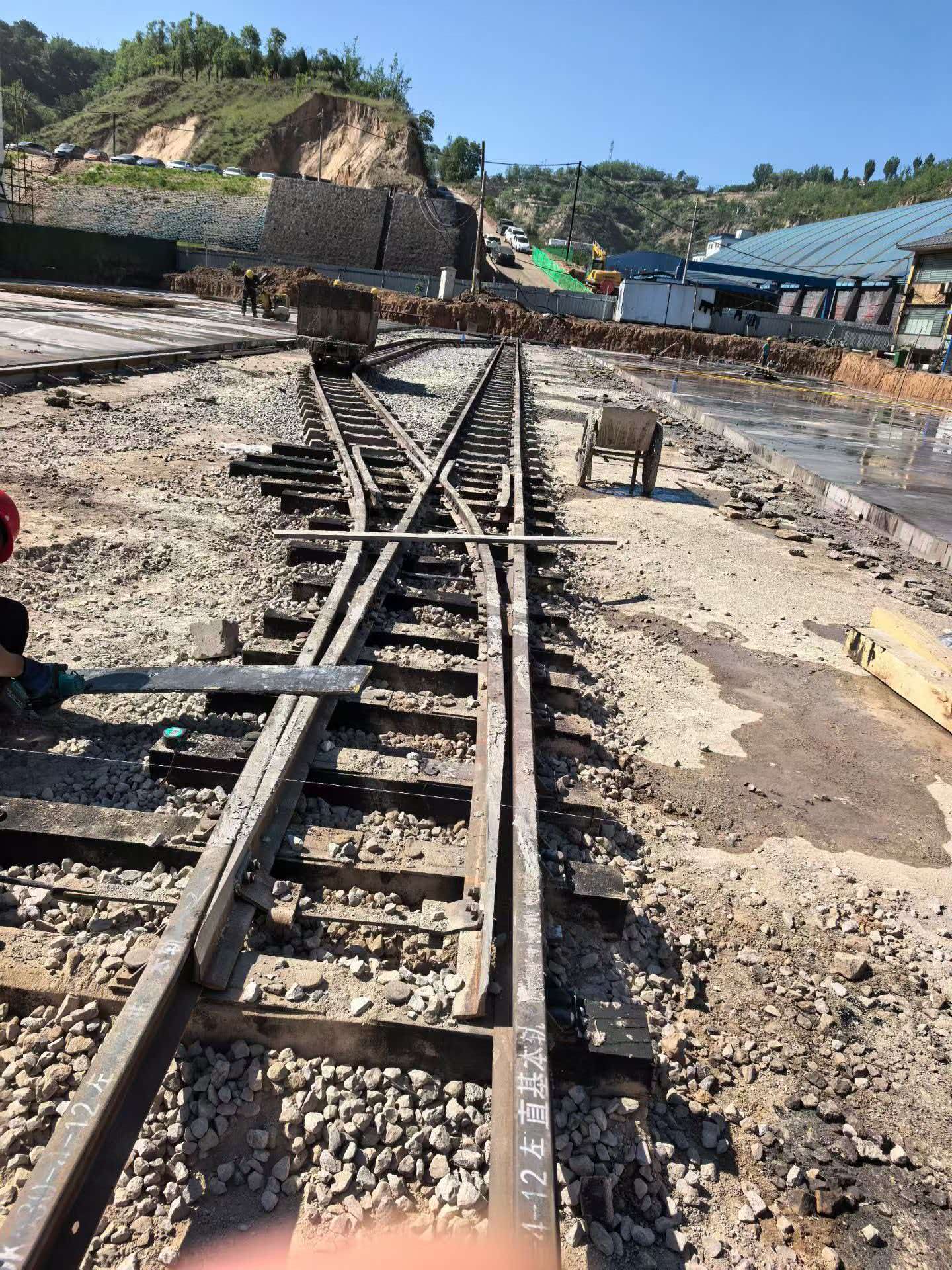 600mm轨距工矿道岔厂家推荐,创开道岔矿用道岔9号单开,支持定制与售后 600mm轨距工矿道岔厂家推荐,创开道岔矿用道岔9号单开,支持定制与售后