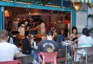 不会轮滑，也能在轮滑主题餐厅玩得开心的推荐