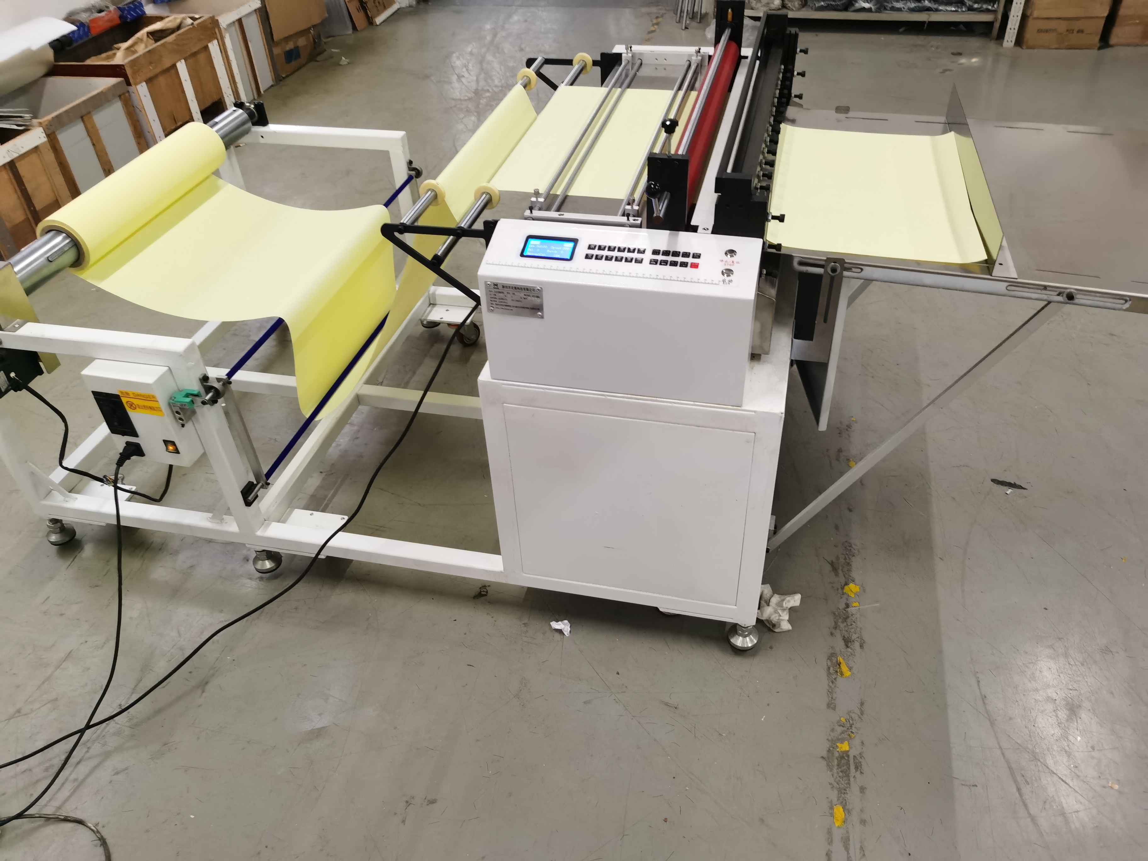 阐释专业的离型纸切片机、分切机、下料机厂家技术实力