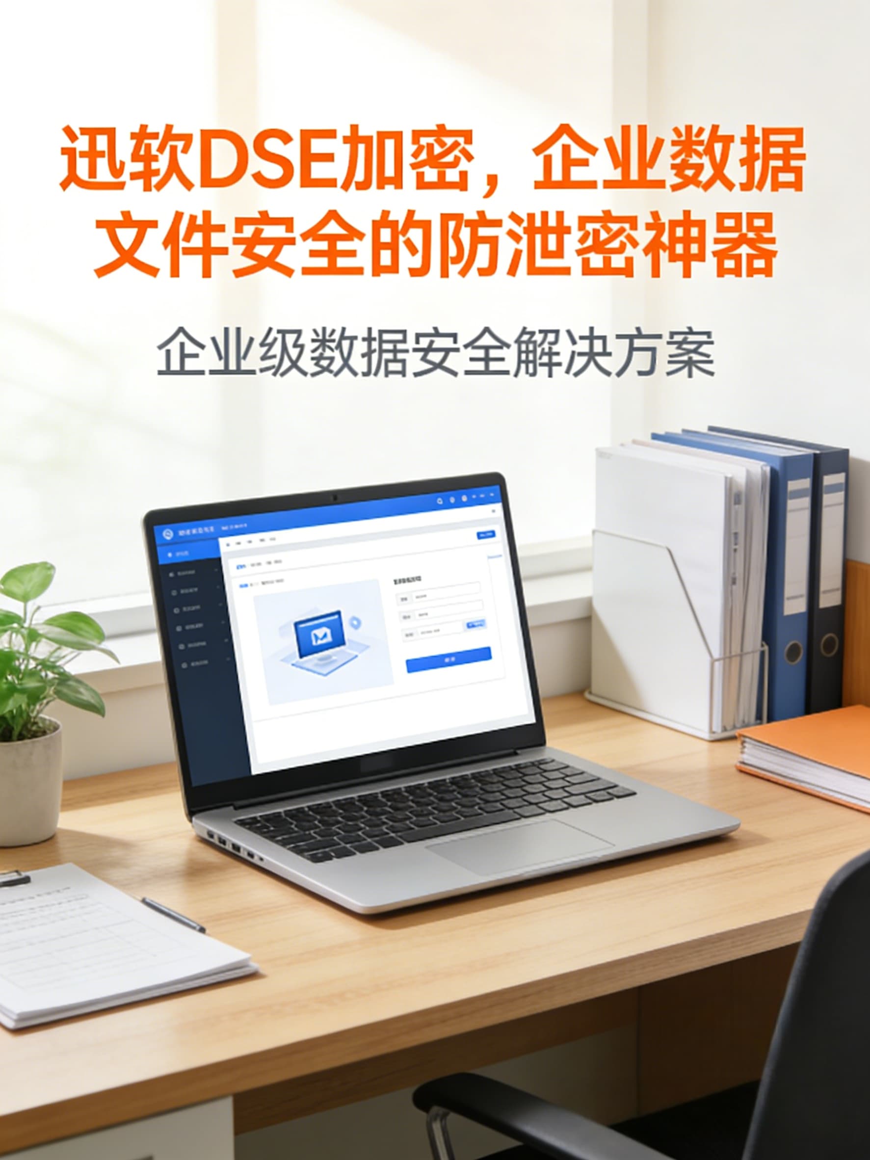基于业务场景的迅软文件加密方案，支持自动备份与容灾恢复，解决外包协作时的数据安全管控难题