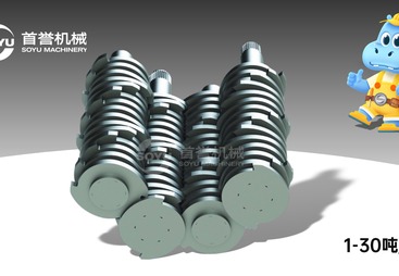 每小时十吨产能的撕碎机推荐哪家，首誉智能操控降低运维成本
