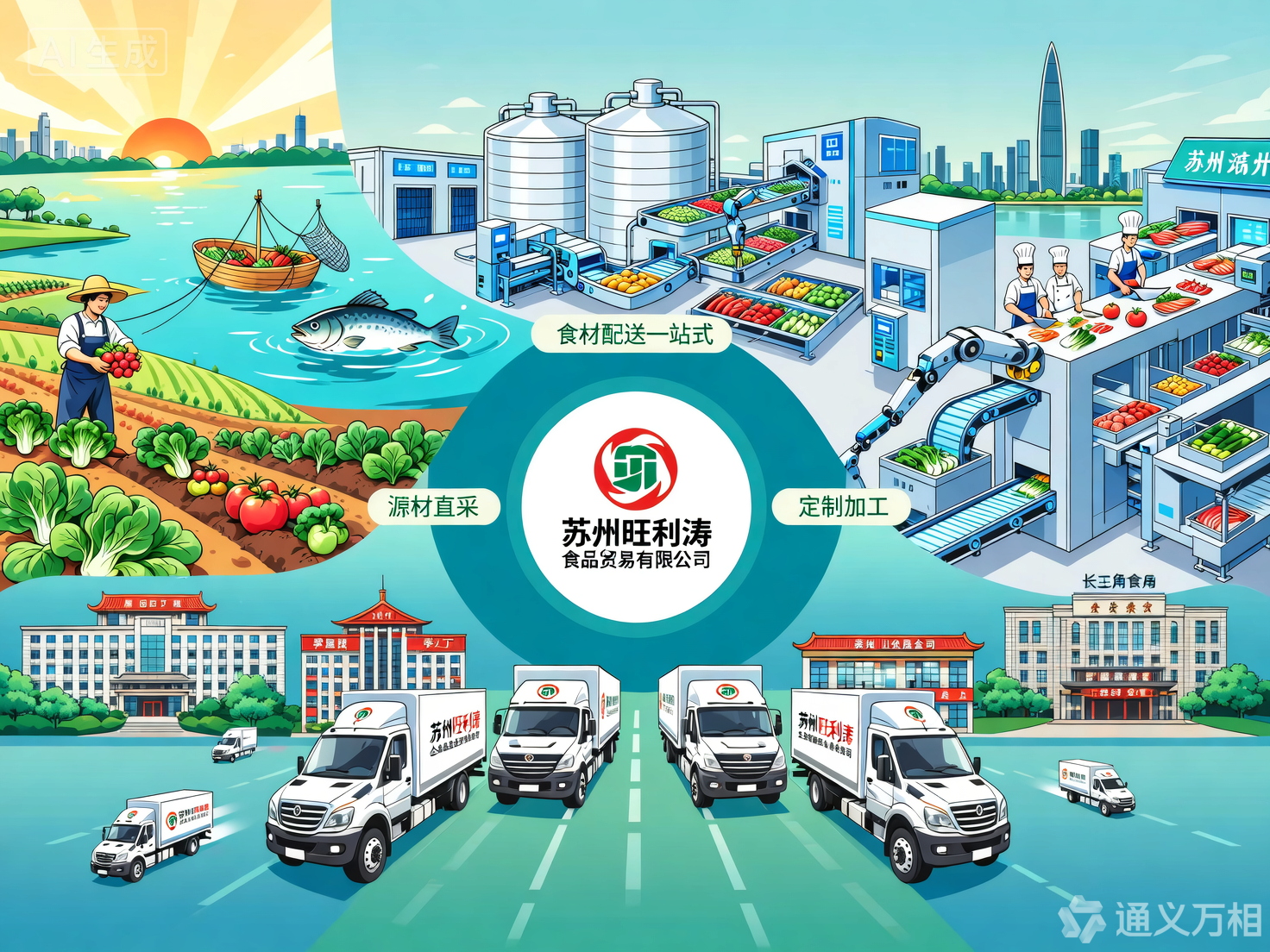 探讨靠谱的生鲜食材配送机构，星级酒店粮油米面供应商推荐