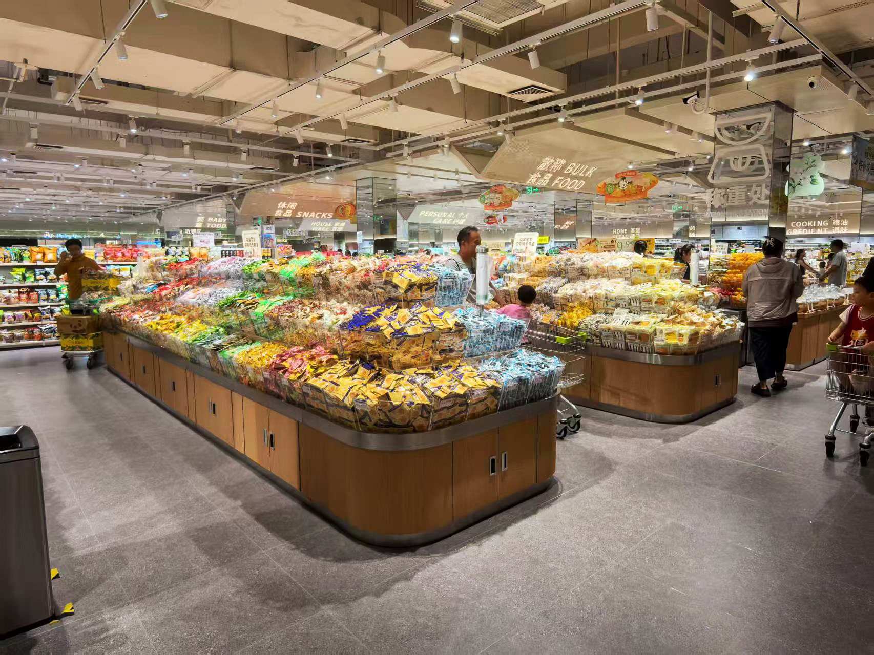 2026年适合散称食品杂粮腊味一起陈列的货架，价格多少钱