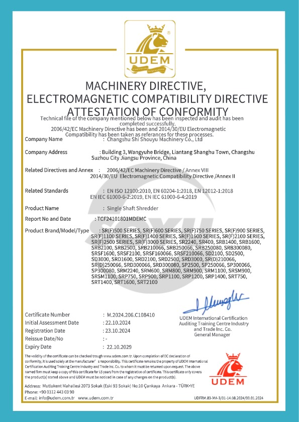 Analyze the Cost - Effective Single Shaft Shredder Recommended Factory in North America