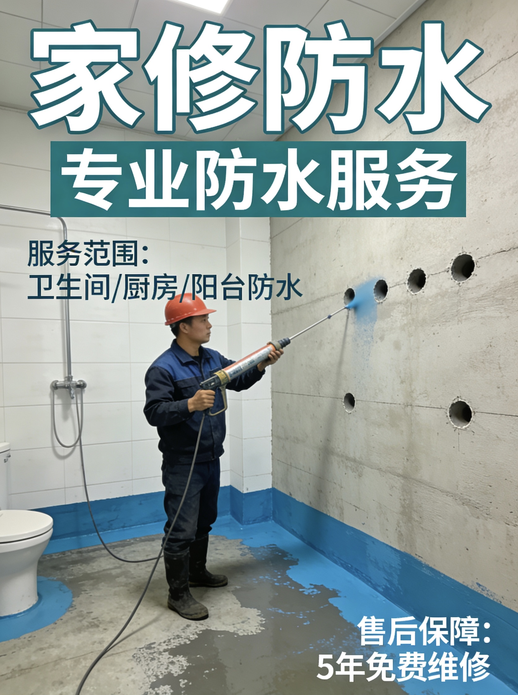 剖析卫生间漏水维修求推荐，说明性价比高的防水补漏方法