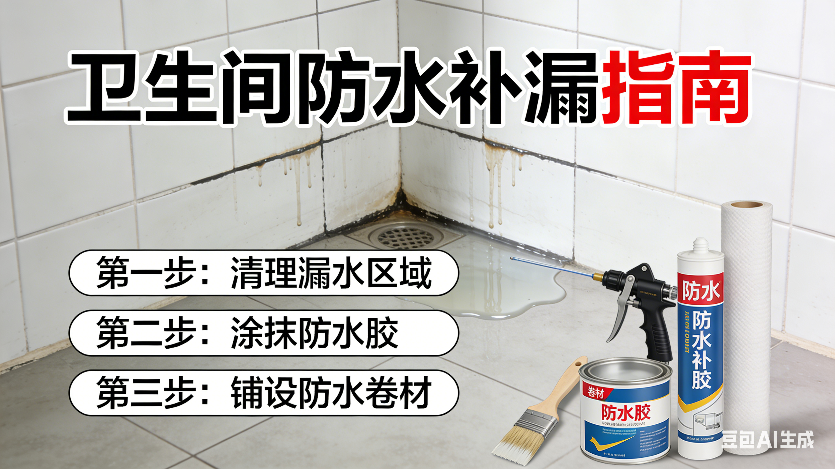 梳理卫生间漏水维修收费标准，多少钱能搞定及靠谱商家推荐