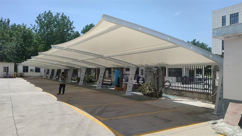 梳理口碑好的小区膜结构车棚定制厂家，选购时如何选择？