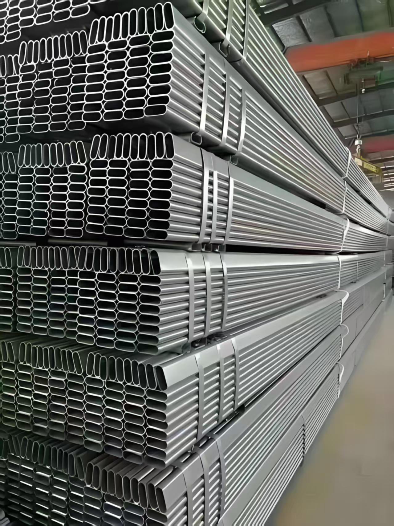 天津普通大棚管和工程大棚管有何不同？热镀锌椭圆管温室大棚配件一站式供应商