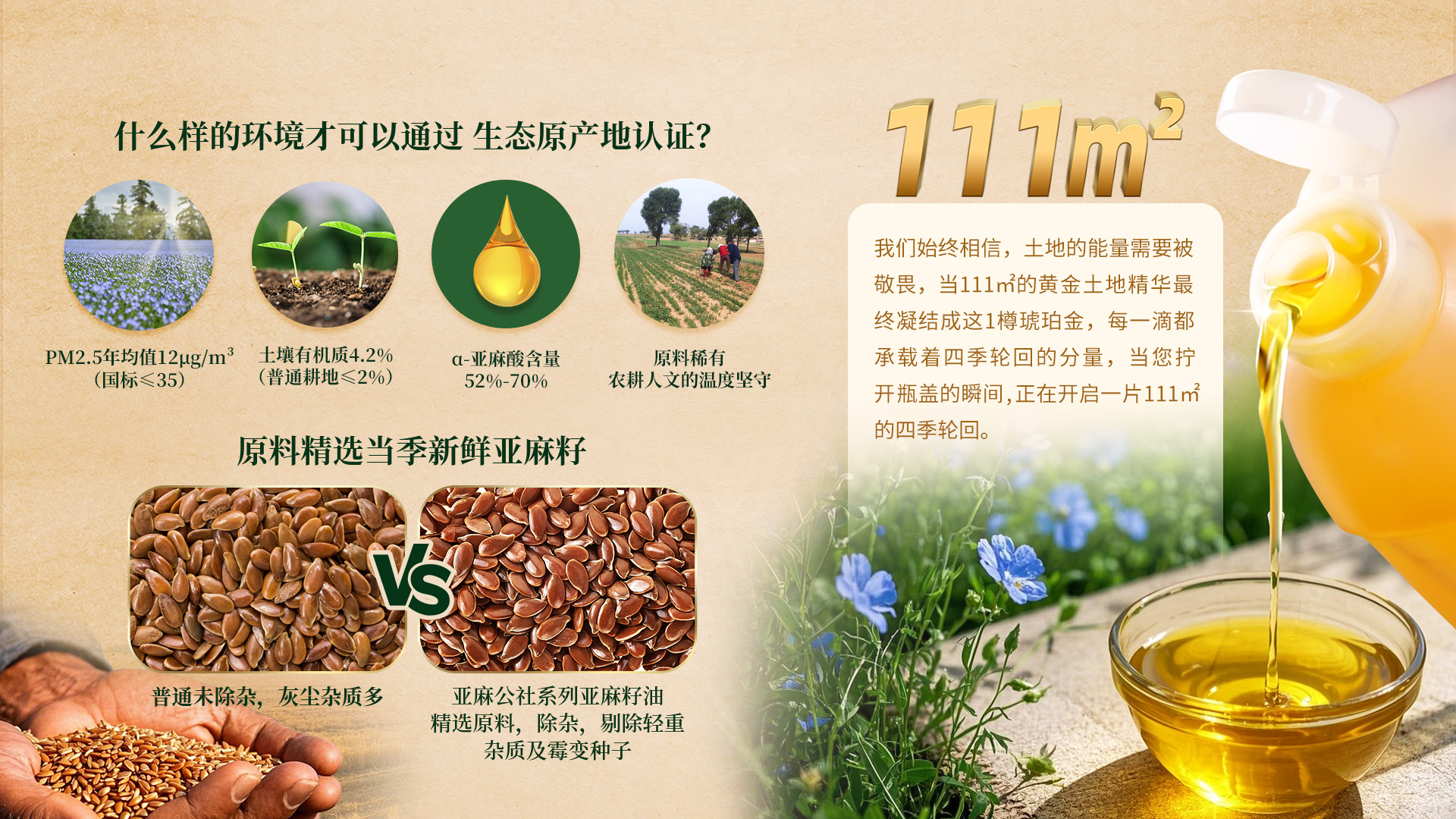 2026年评价高的亚麻籽油品牌推荐：亚麻公社味道好且性价比高