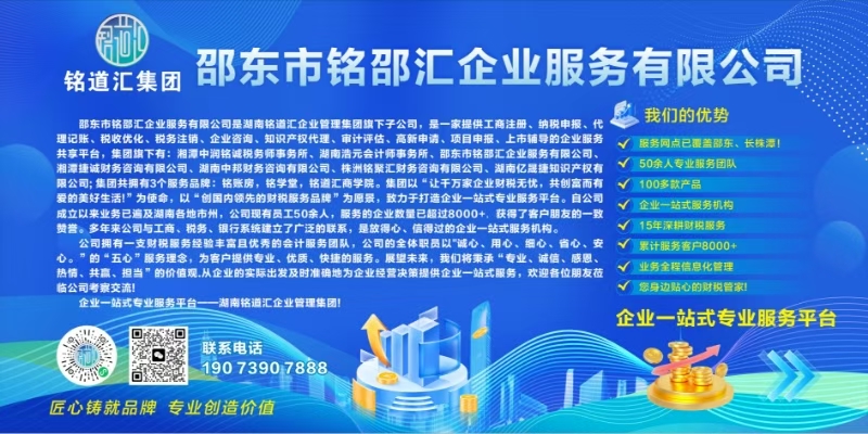 2026年邵阳基础财税服务品牌推荐，好用的公司有哪些