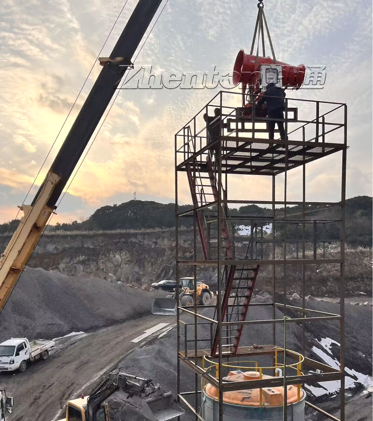 靠谱的矿山雾炮机厂家：成立多年的正规源头生产商实力参考