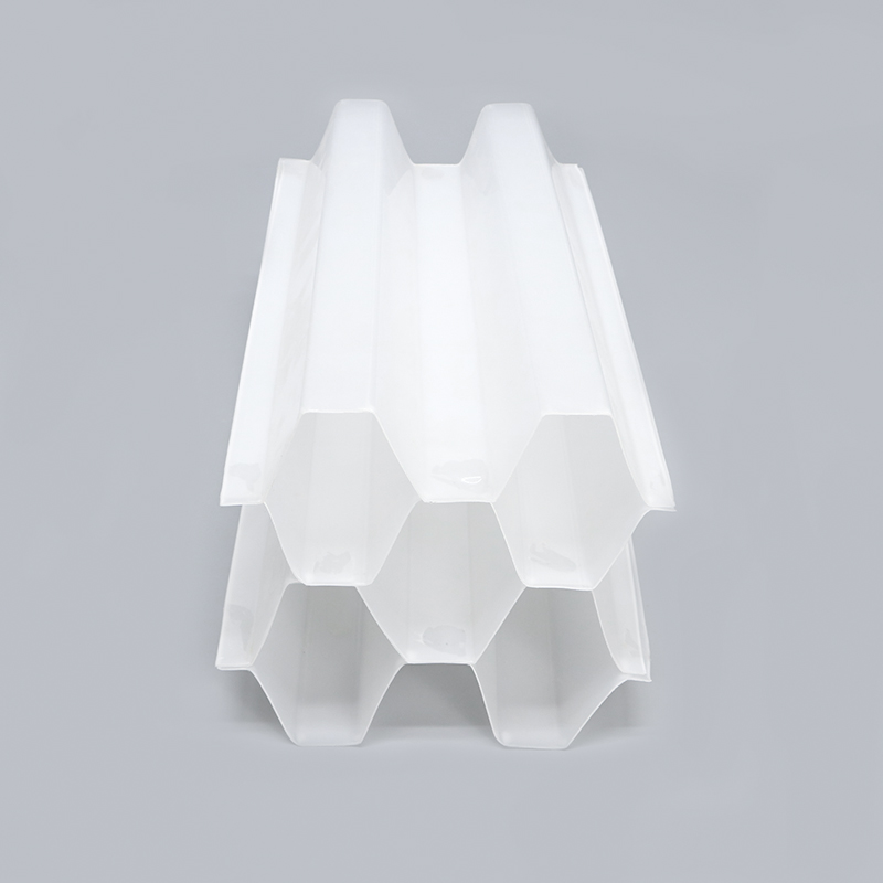 斜管沉淀池填料选购技巧 荣建环保六角蜂窝填料 内切圆直径25mm-80mm(图2)