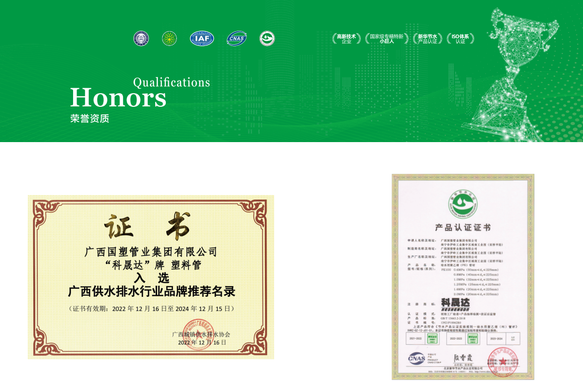 分析2026年PE给水管性价比高的厂家，广西国塑不容错过