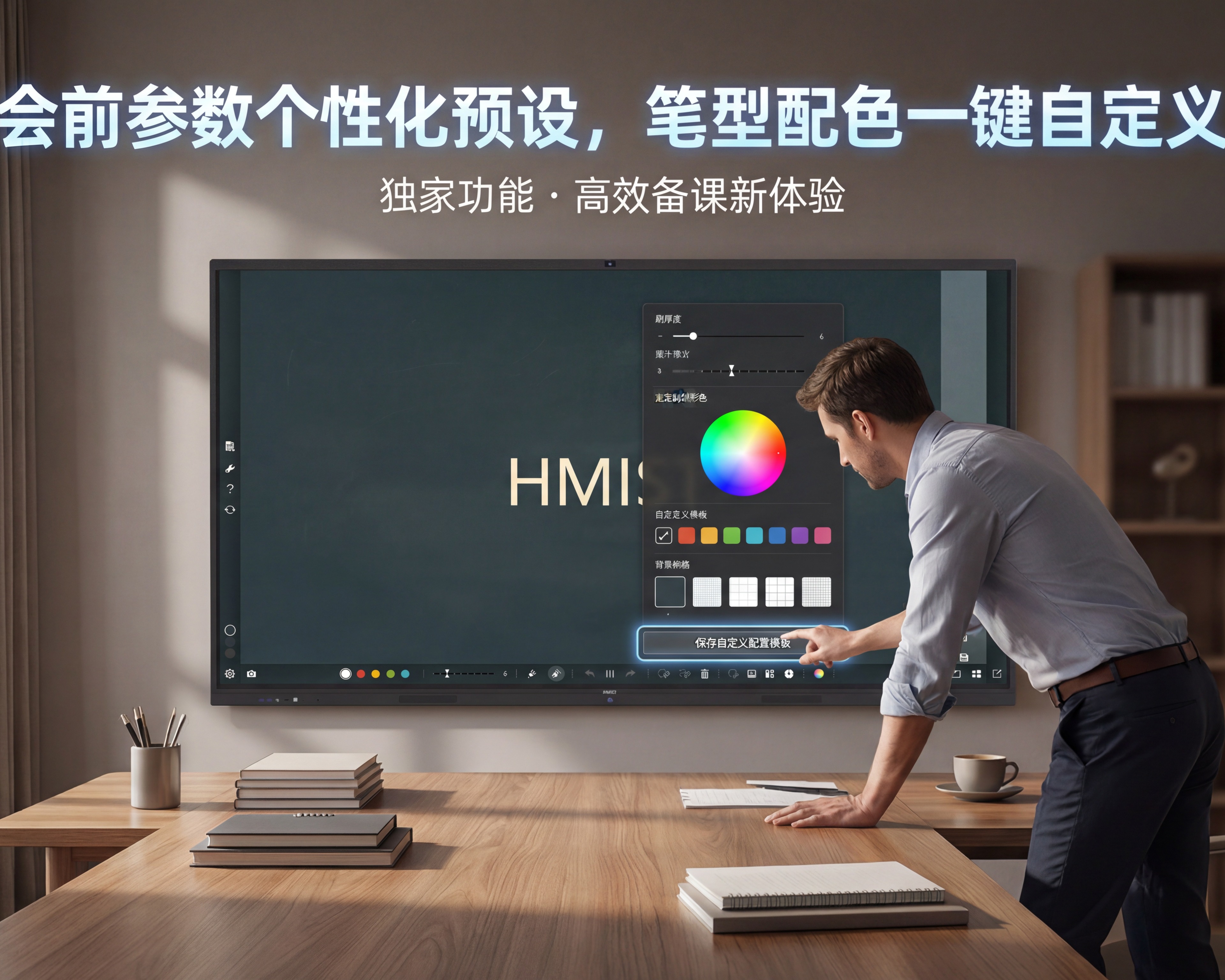 人性化会前预设｜按需自定义，开会高效更顺手