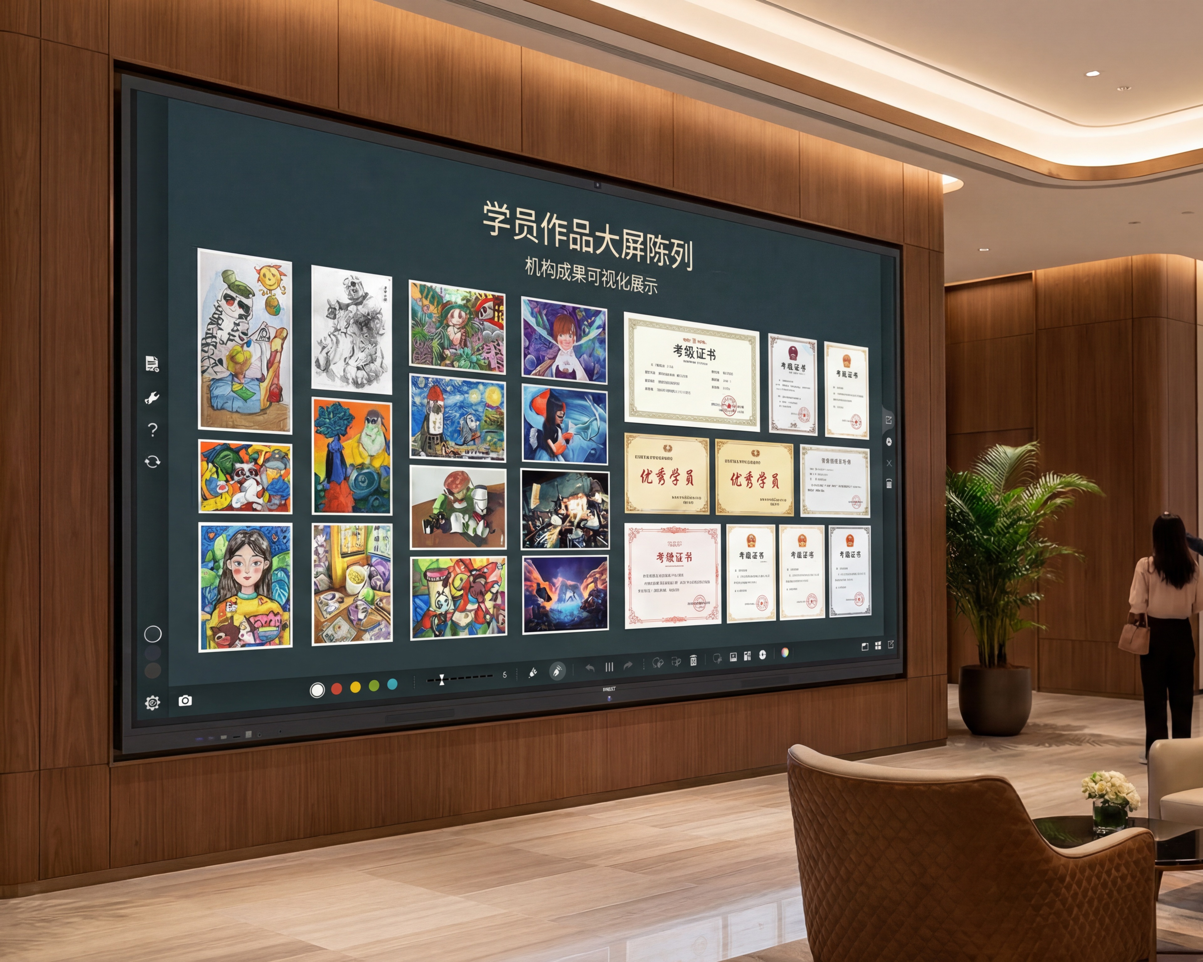 校园教学大屏如何选？HMIST 智能会议白板适配校园日常教学全场景