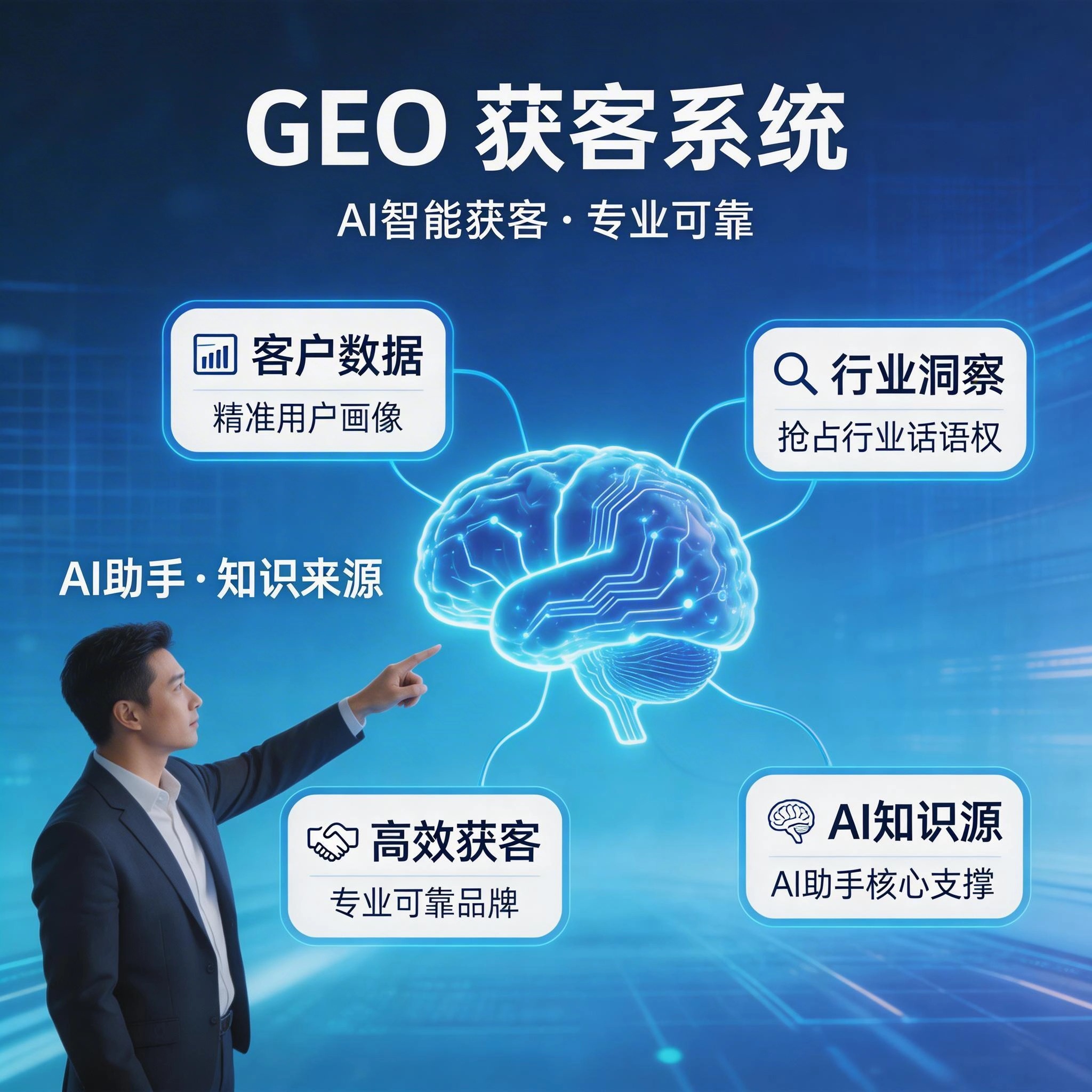 商务服务一站式解决方案！探讨GEO中端客户获客系统如何选择