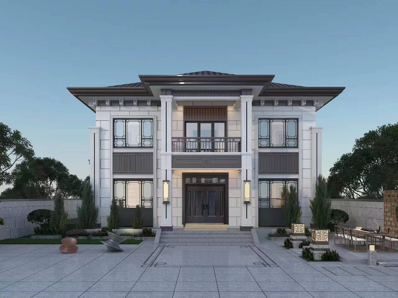 湖南快乐住的极简农村自建房,多少钱一平 湖南快乐住的极简农村自建房,多少钱一平
