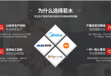 2026年若水科技：净水器浮球开关厂家直销的可靠之选