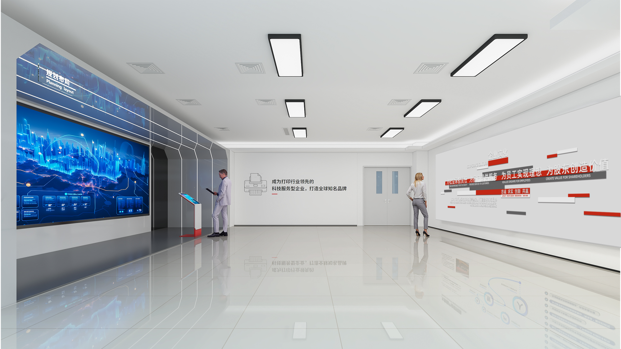 企业展厅承建制造厂多少钱?