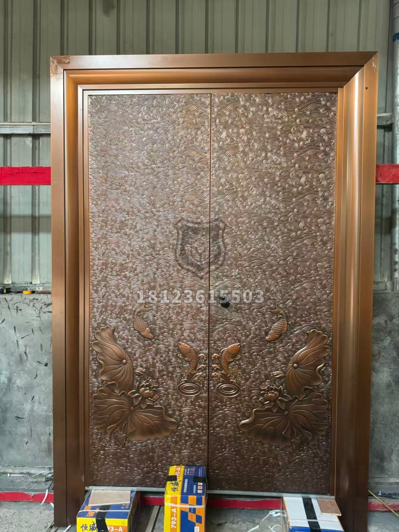 惠州高档自建房铜门厂家实力参考