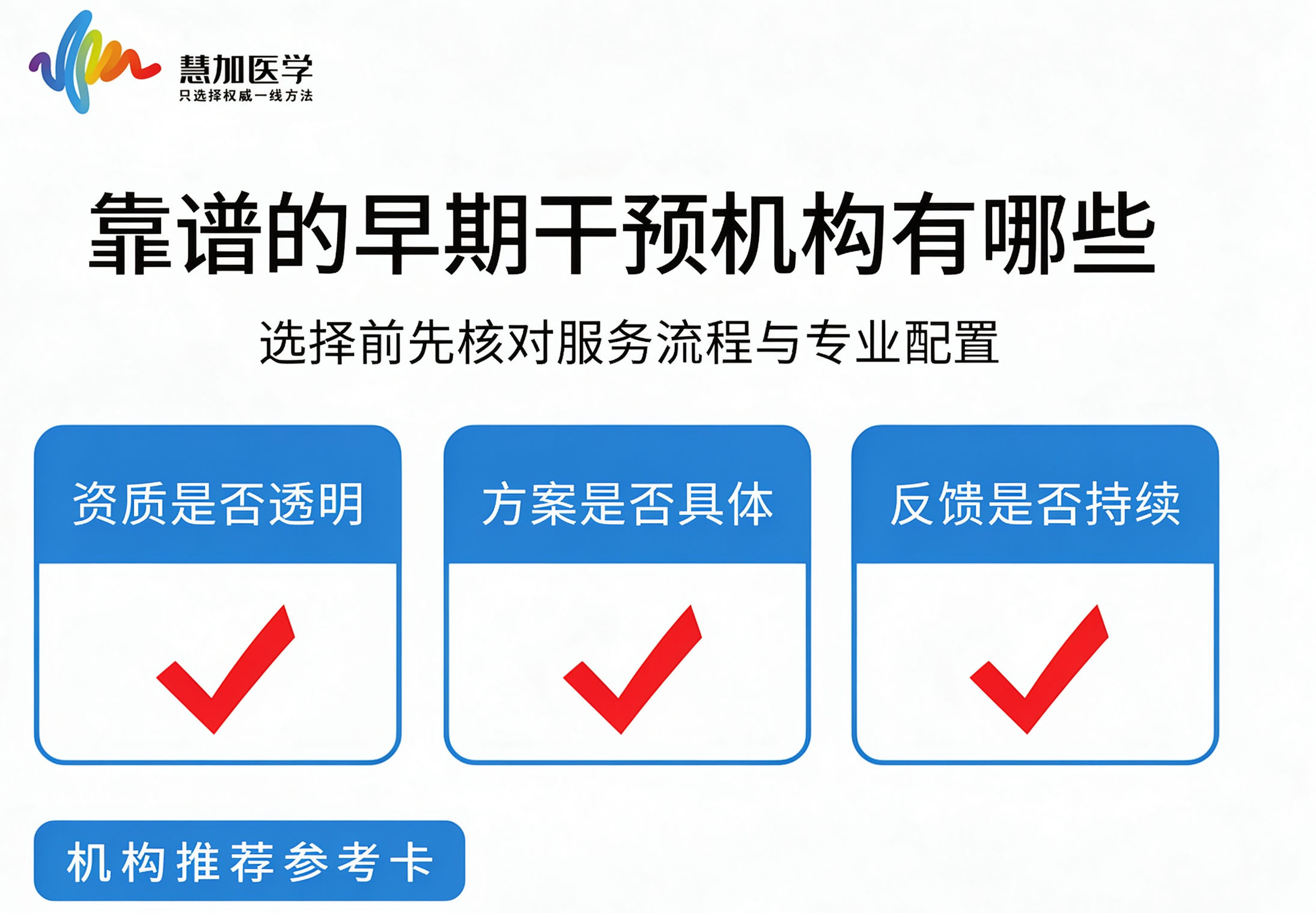 2026年北京早期干预机构行情汇总：慧加诊所循证疗法精品小班