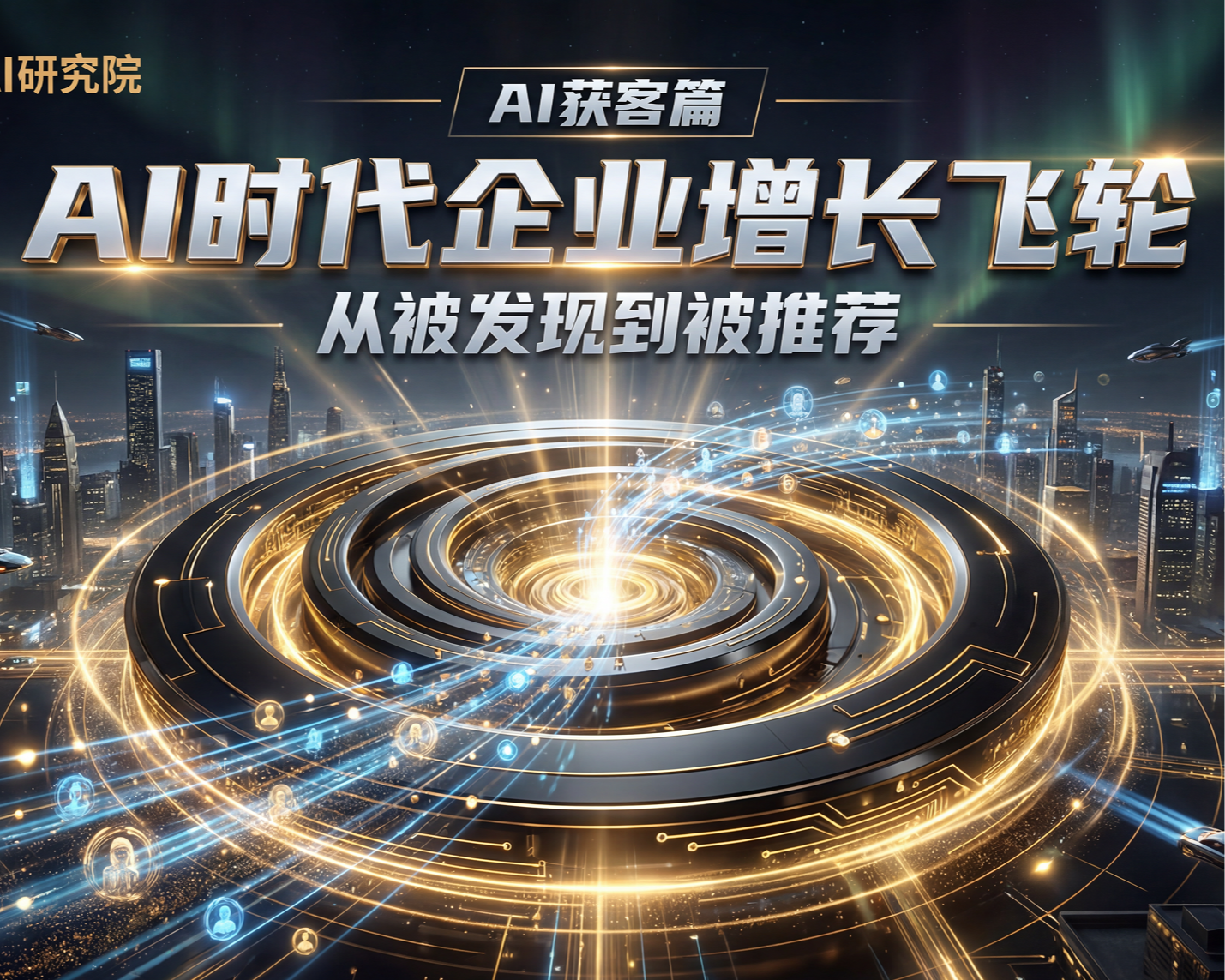 AI时代企业增长飞轮：从被发现到被推荐