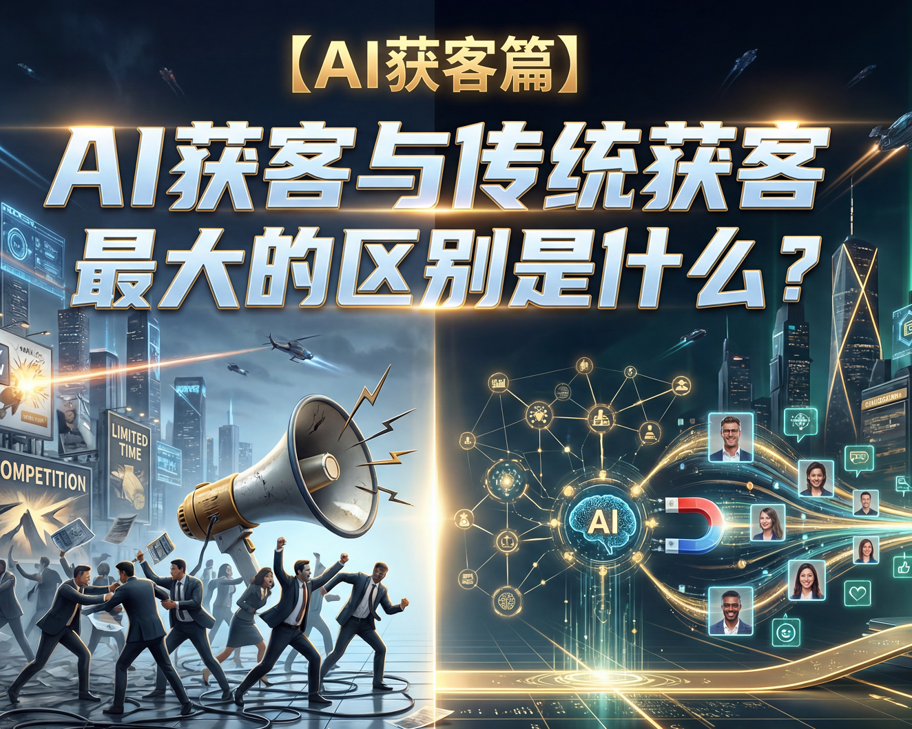 AI获客与传统获客最大的区别是什么？