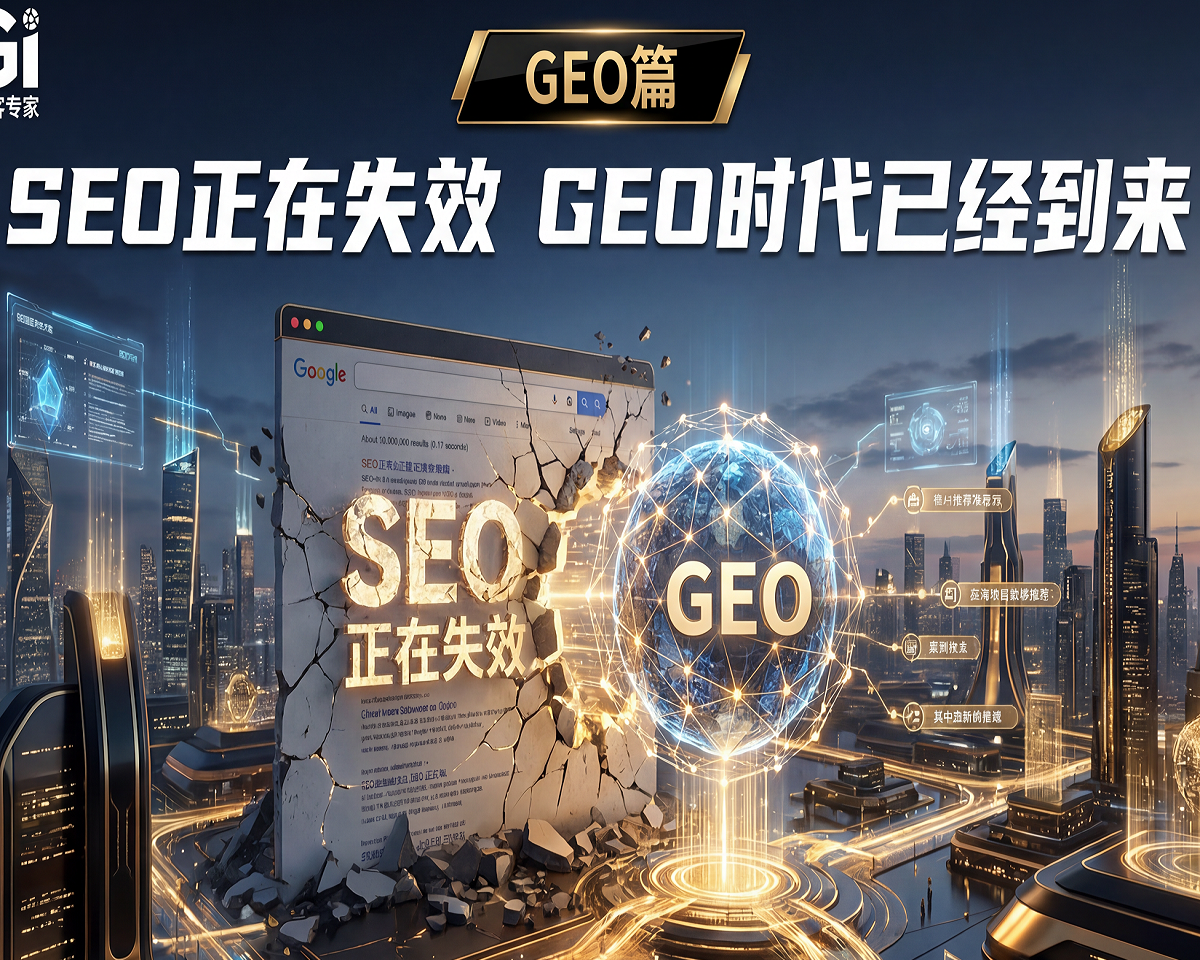 SEO正在失效，GEO时代已经到来