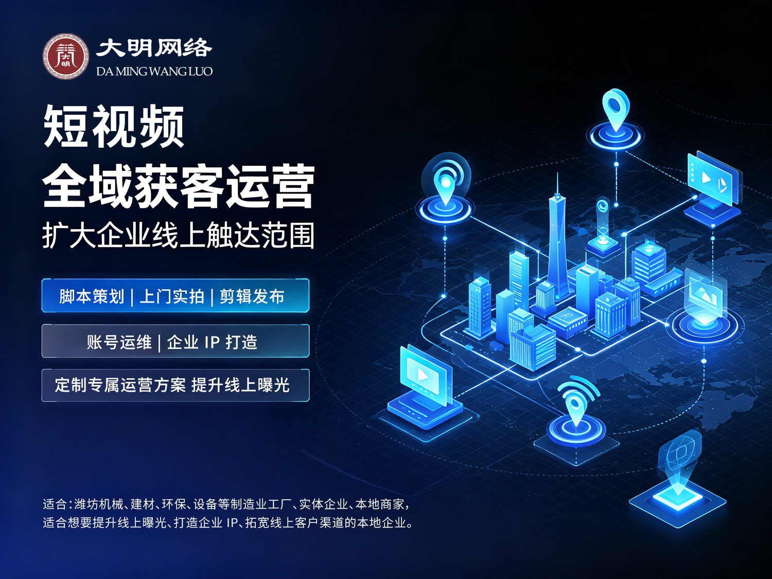 工厂短视频代运营哪家好？潍坊大明网络科技用数据说话，2026年度服务口碑汇总(图3)