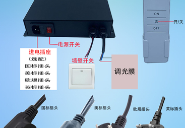 深圳调光玻璃电源定制生产，一站式解决膜电适配与售后难题