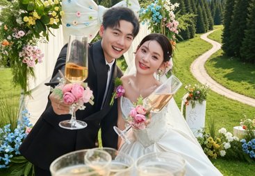 天空摄影川西专业团队拍摄的婚纱照客户认可吗