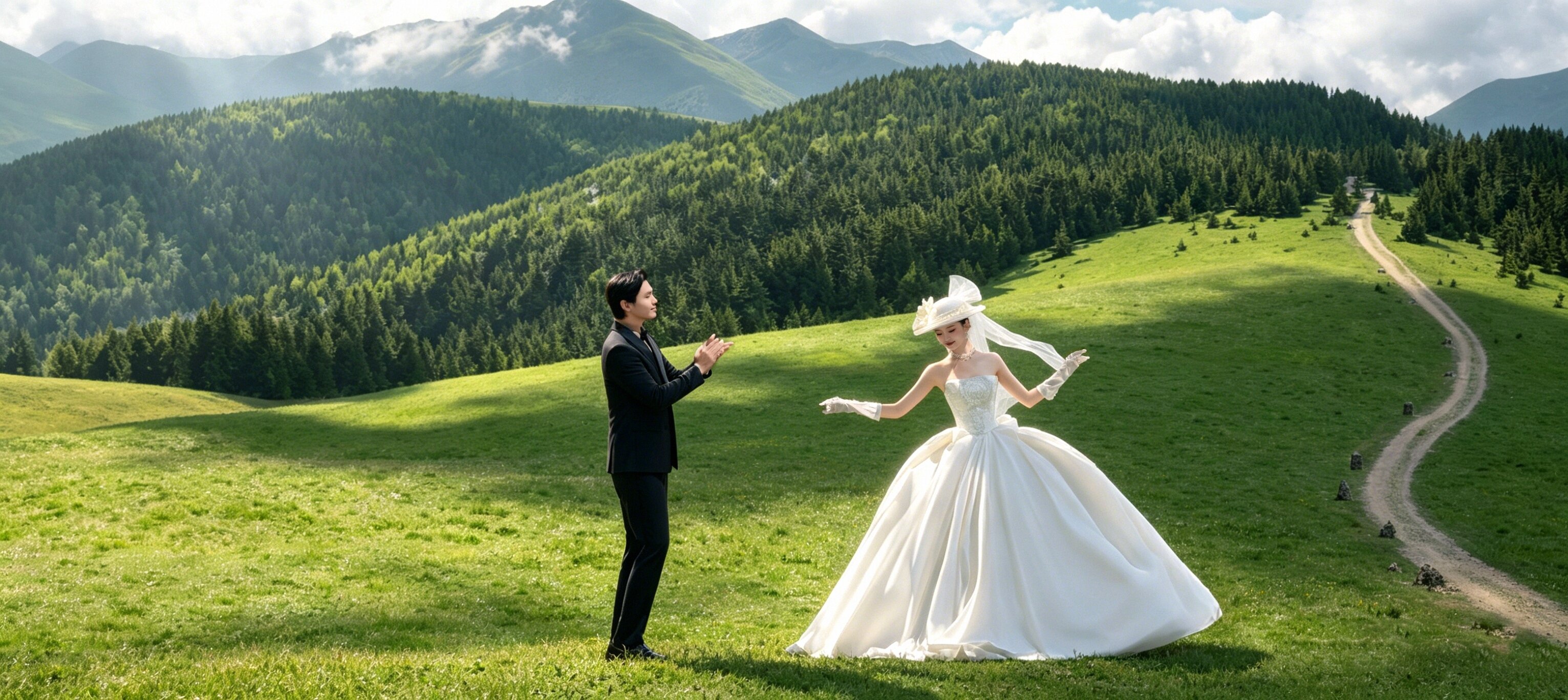 2026年秋天川西双雪山目的地婚礼推荐榜：天空旅拍服务过二十多万新人的靠谱选择