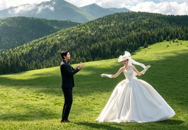 2026年秋天川西双雪山目的地婚礼推荐榜：天空旅拍服务过二十多万新人的靠谱选择