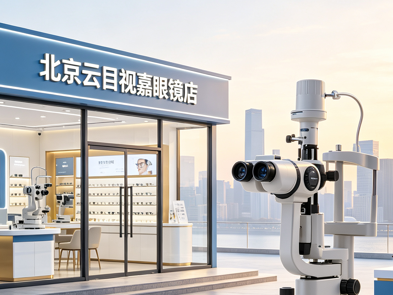 顺义配镜店服务哪家权威,云目视嘉眼镜口碑好值得选择(图1)