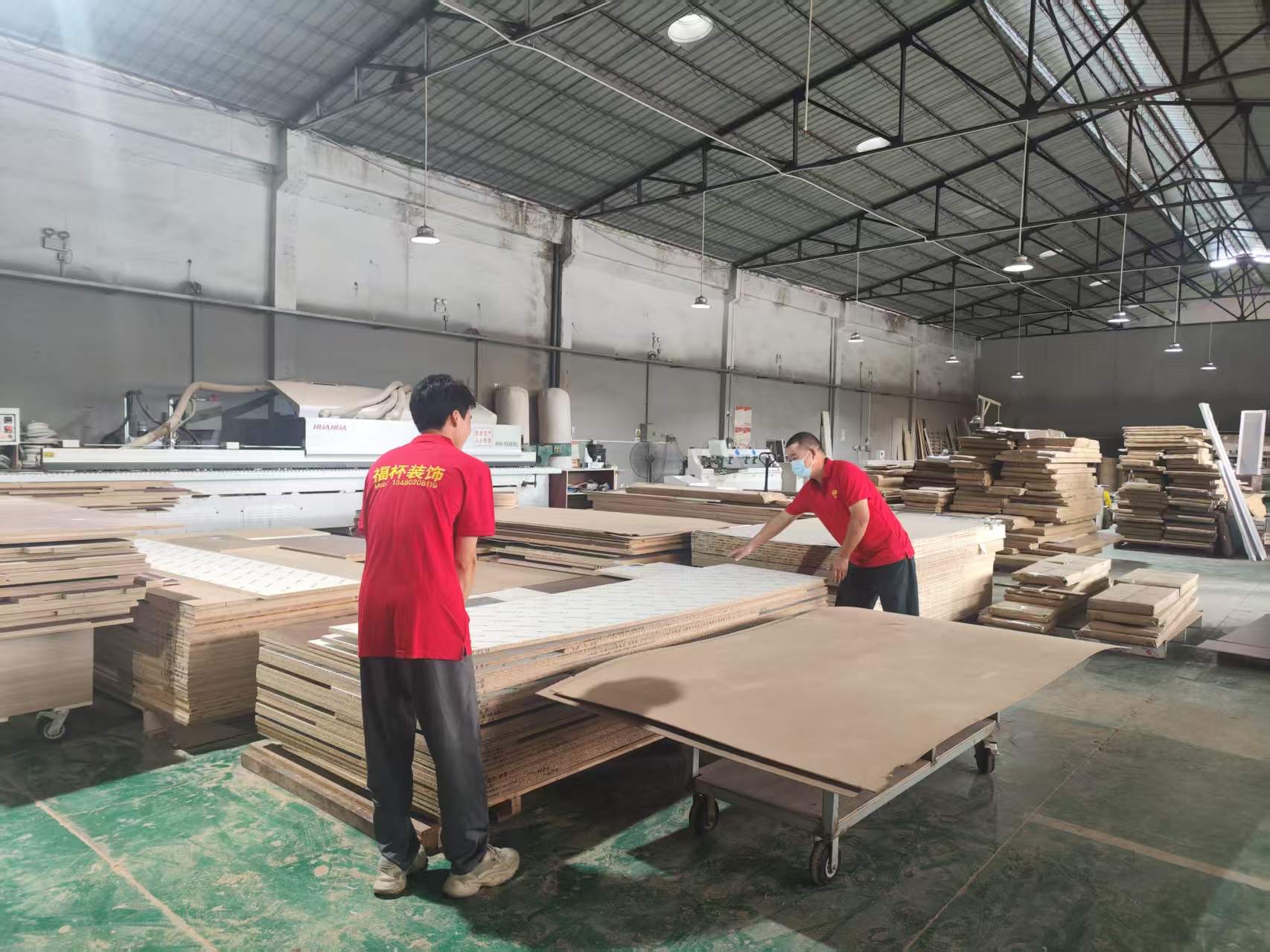 佛山福杯家具 全屋定制书柜 简约现代风书柜柜体 可做一门到顶设计