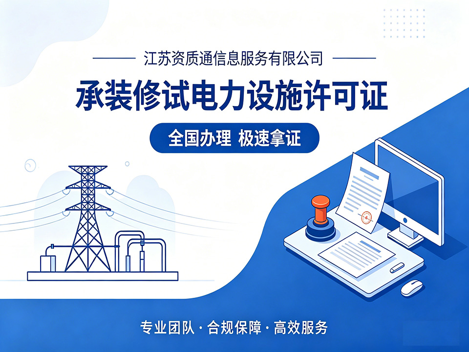 资质通承装修试电力许可证代办专业吗