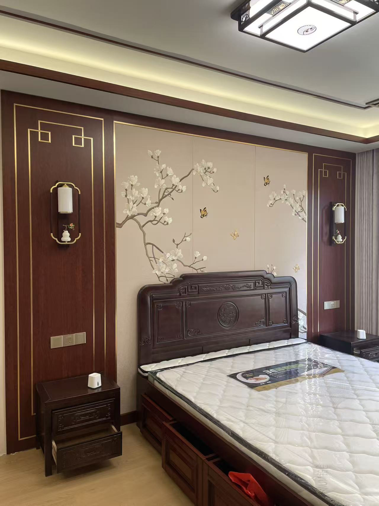 自建房新中式背景墙厂家哪家好，赣州正规源头工厂用户力荐(图2)