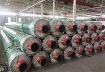 钢套钢蒸汽保温管定制服务厂家，丰华重工非标法兰管件配套