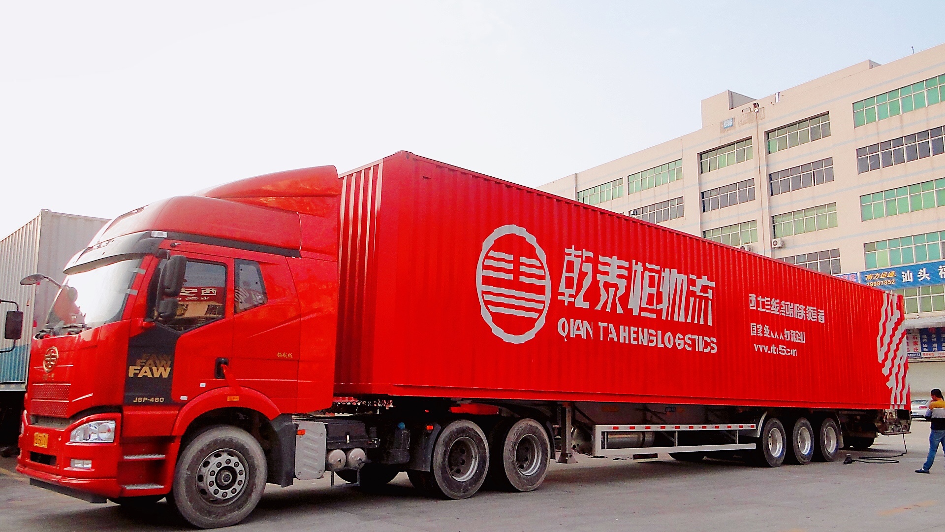 深圳到西北五省直达配送（西藏经兰州中转），乾泰恒卡班快线承接FBA头程(图1)