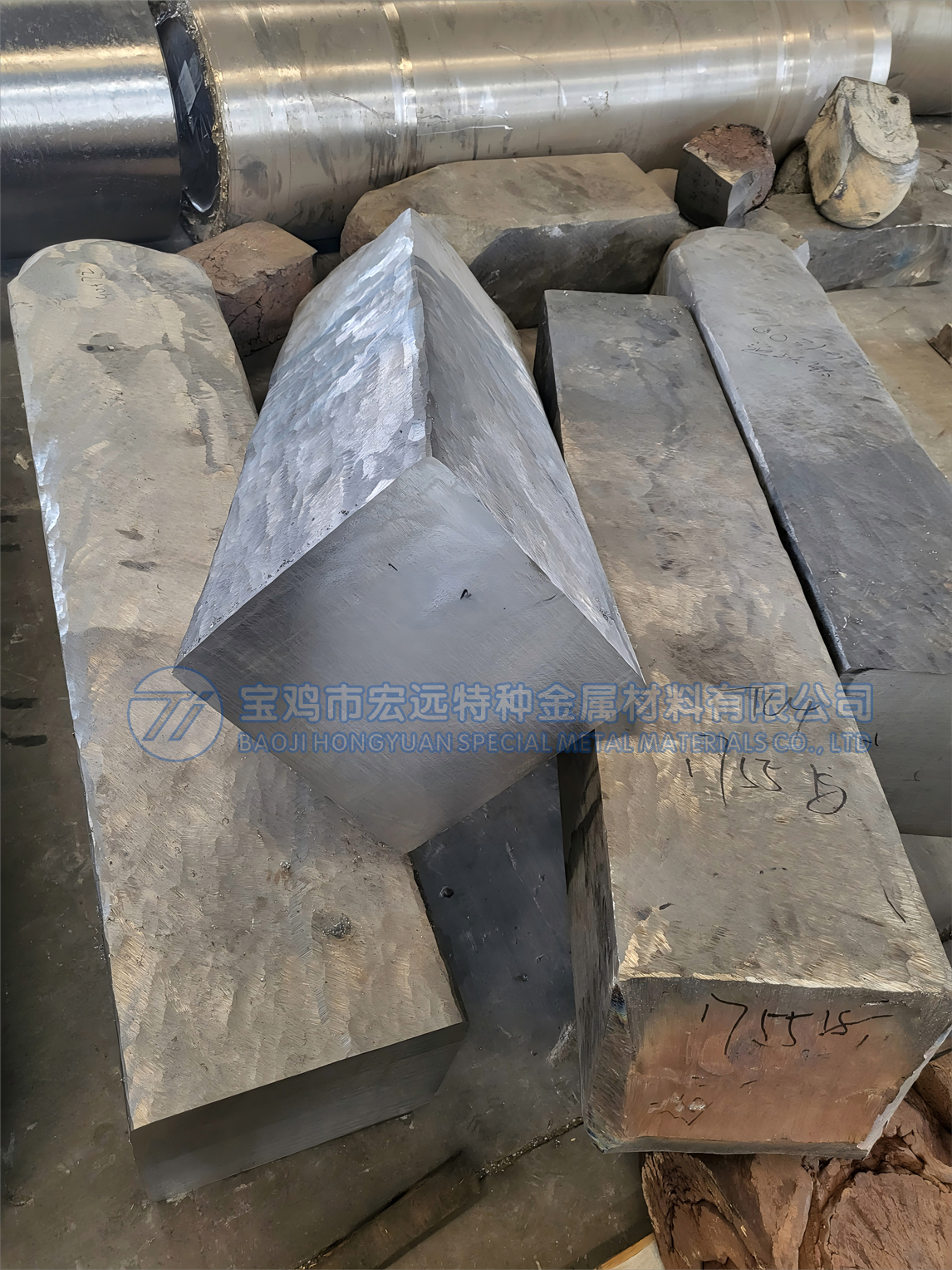 钛合金锻件生产商配套换热器用TA9钛锻环,提供热处理及机加工一站式服务(图1)