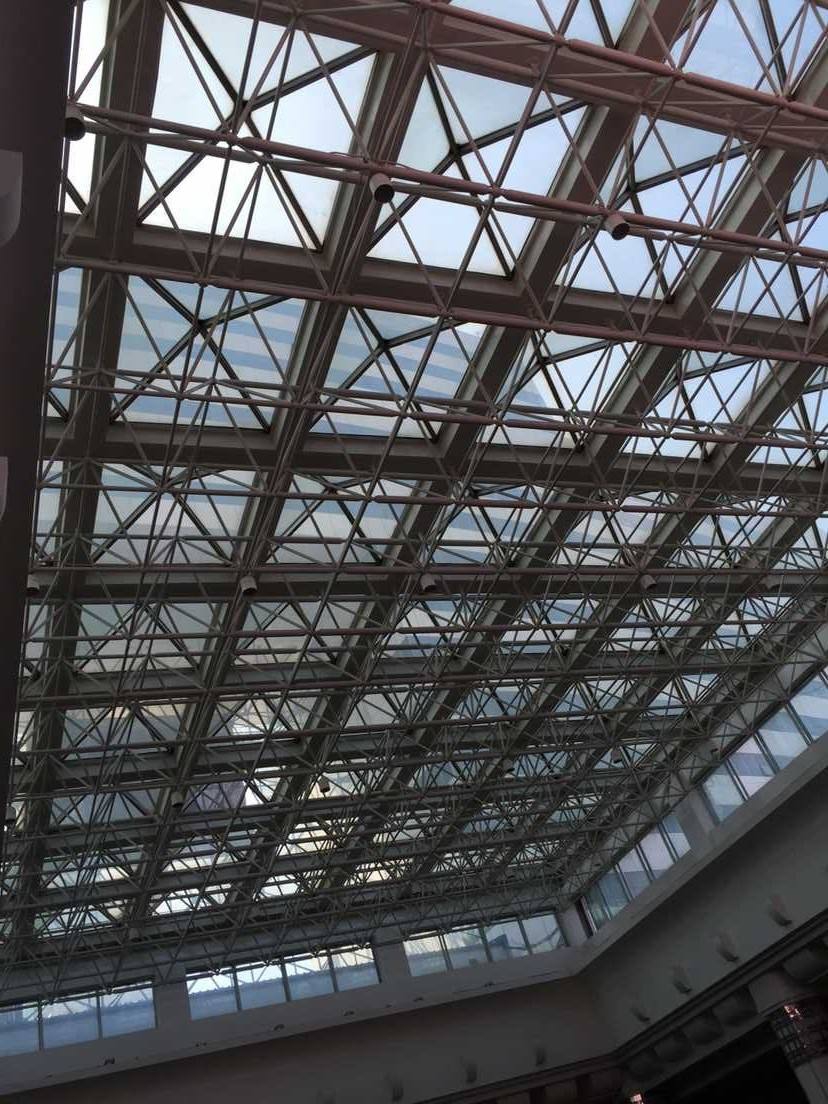 甘肃焊接球网架厂家直销,提供网架安装指导及焊缝超声波无损检测(图3)