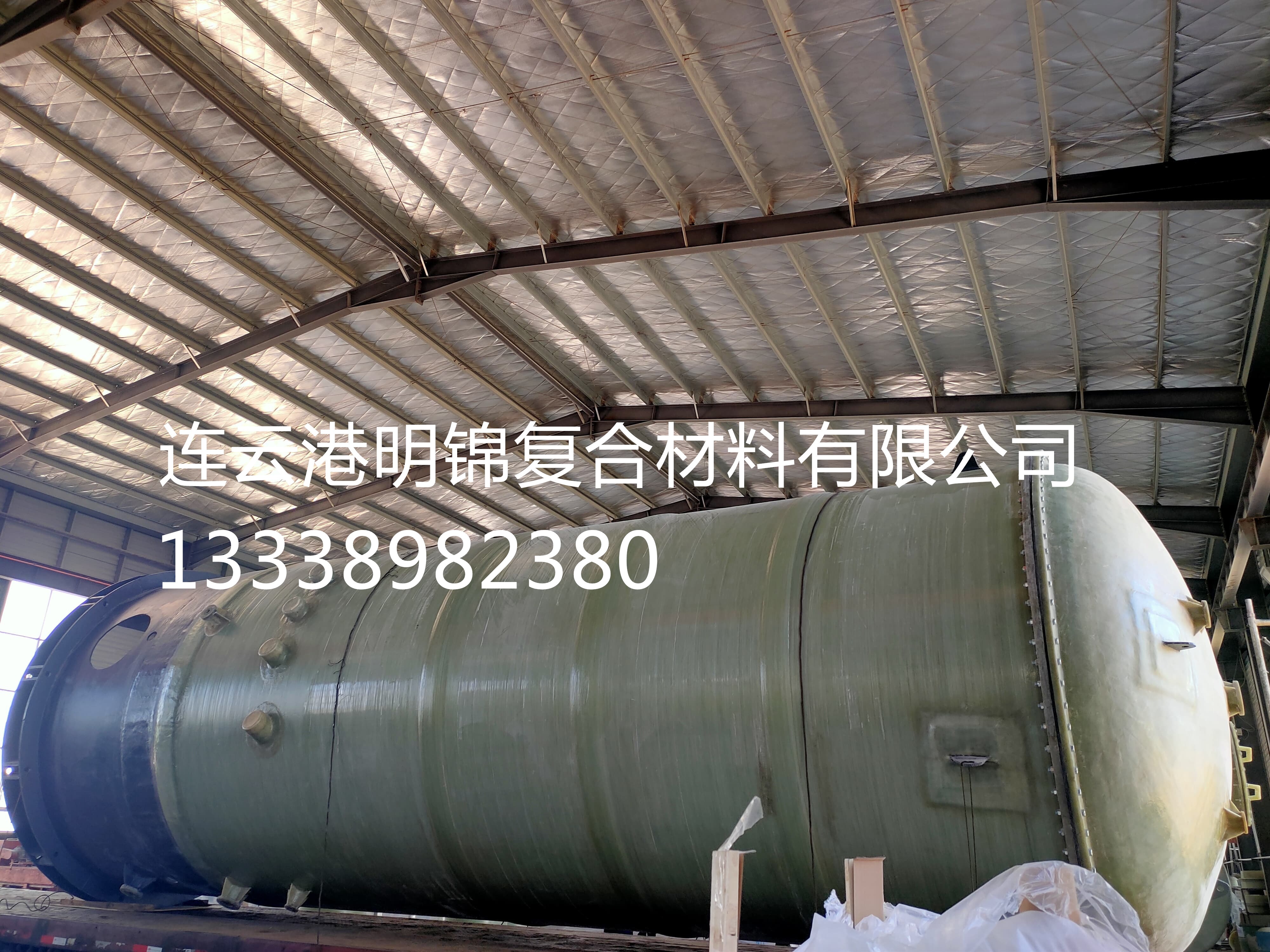连云港广受信赖的卧式玻璃钢储罐供应商与立式玻璃钢储罐定制工厂案例实力盘点(图2)