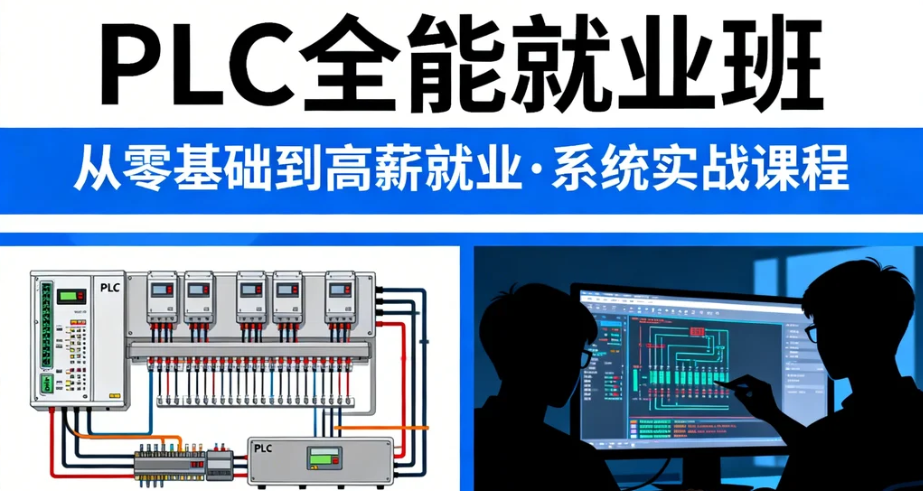 重庆渝中区PLC自动化工程师培训班 小班教学掌握三菱西门子编程实操
