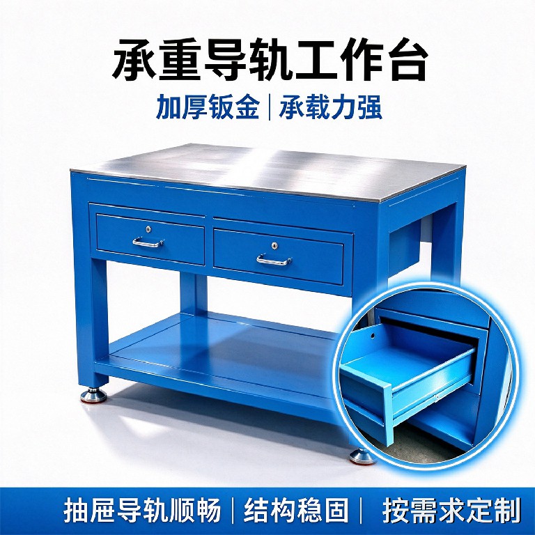 车间级配钳工工作台 带台虎钳维修桌 加厚防滑台面厂家定制 车间级配钳工工作台 带台虎钳维修桌 加厚防滑台面厂家定制