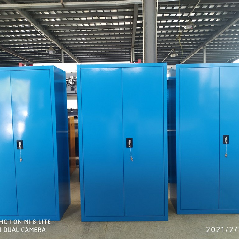 加厚钢板工具柜双开门带挂网车间工具管理柜供应商哪家好
