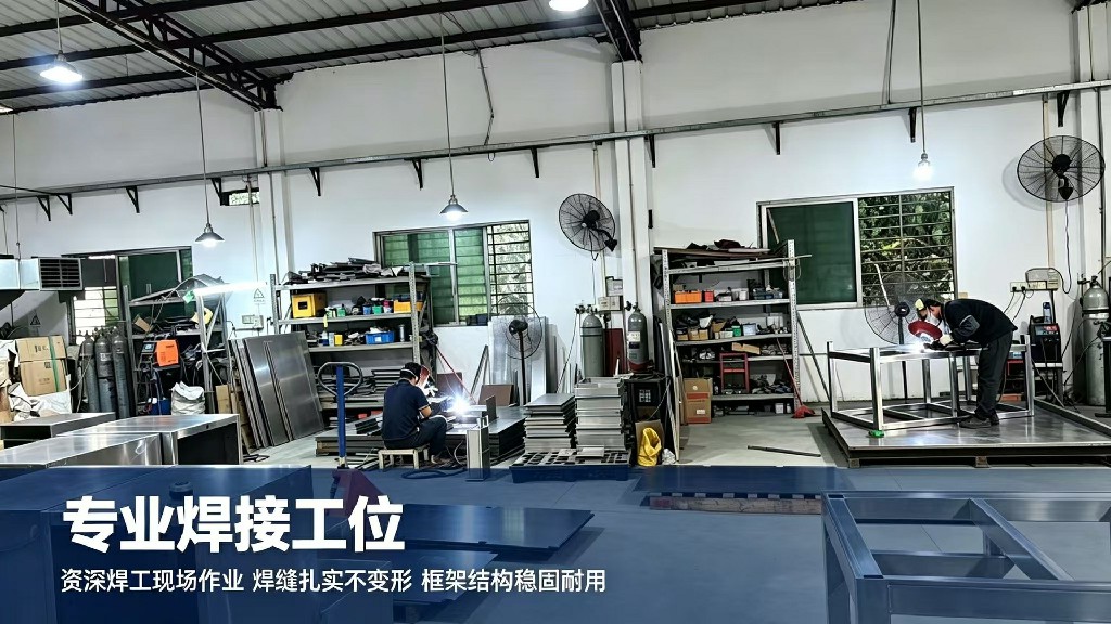 浙江实训工作台生产厂家 多工位组合式工作台 支持非标定制(图2)